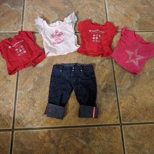 American Girl Shirt and Capri Set